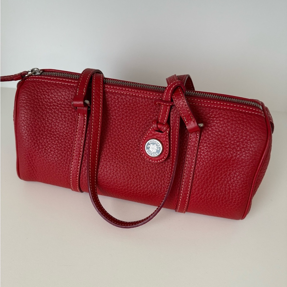 Red Dooney & Burke Red Leather Purse - Picture 3 of 9